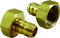 Gas fitting inner teeth