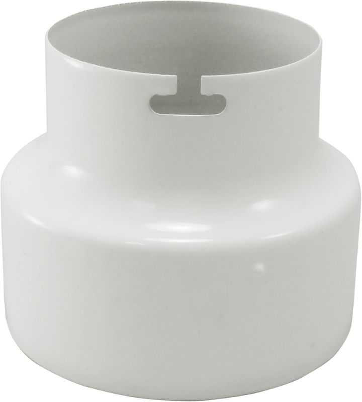 Forced exhaust adapter