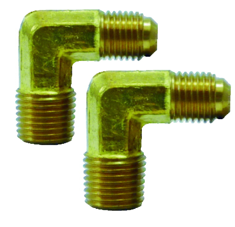 Dual outer tooth horn elbow