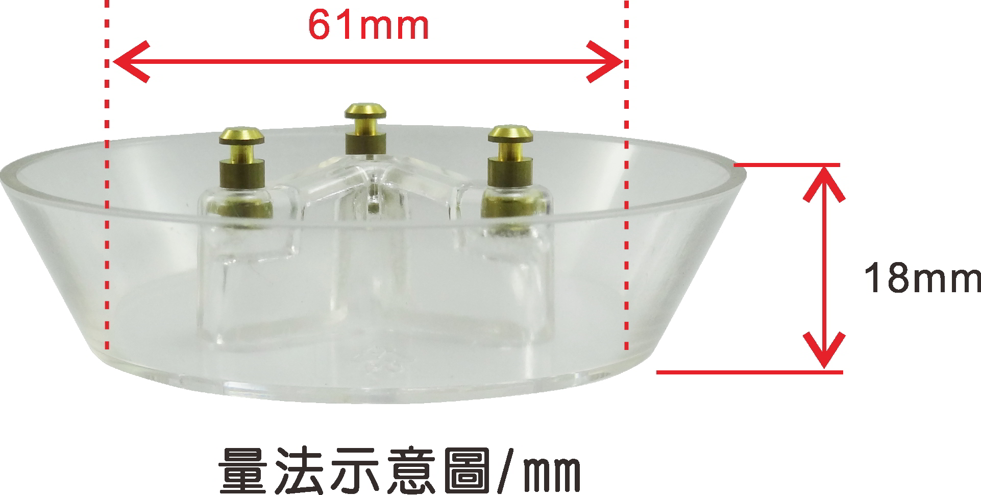 Heightened trigeminal hole oil cup (pillars -2 enrolled)