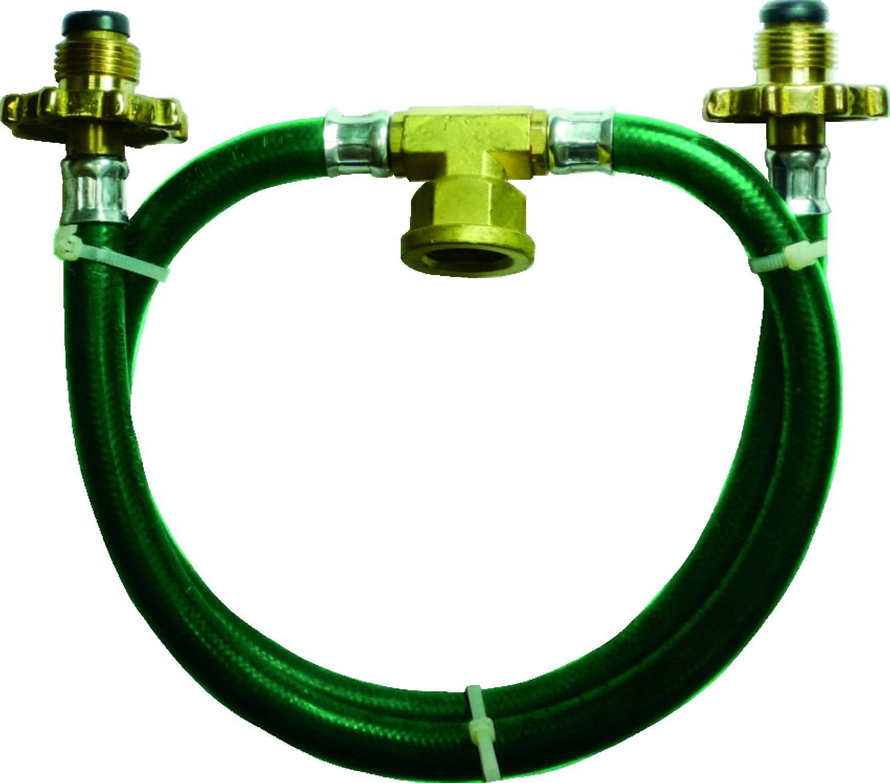 Double bottle connection pipe (the switch)