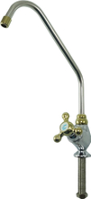 Two points gooseneck faucet - ceramic type