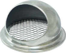Stainless steel cyclone head - diamond mesh