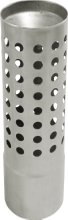 Forced ventilation exhaust tail pipe / diameter 60/20cm